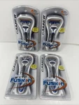 4X Gillette Fusion Gamer Razor + 2 Cartridges - Set Of Rare. Fixed Price $39.69.
