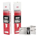 200 Japanese Made Feather Hi-stainless Double Edge Razor Blades Packs X 100. Fixed Price $64.99.
