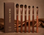 Silk Stroke 6PCS Luxury Squirrel Hair Eye Makeup Brush Set Ultra Soft Blending. Fixed Price $290.00.