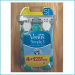 Gillette Venus Simply 3 Sensitive Disposable Razors 5 Pack Women. Fixed Price $7.46.
