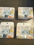 4 Gillette Venus Sensitive Deluxe Smooth Cartridges 5 Blades New 16. Fixed Price $44.99.