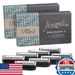 Jeremy's Razors Men's Precision 5-BLADE Refills 8 Cartridges (fits All Handles. Fixed Price $55.28.