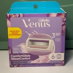 Gillette Venus Comfortglide Freesia Women's Razor Refills, 6 Cartridges. Fixed Price $11.88.