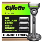 Gillettelabs With Exfoliating Bar By Razor For Men - 1 Handle, 4. Fixed Price $47.29.