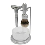 Merkur Futur Adjustable Safety Razor Bowl Brush 4PC Shaving Set #90750002. Fixed Price $336.59.