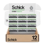 Schick Hydro Sensitive Razor Refills 12CT Men 5-BLADE Shaving Cartridges New. Fixed Price $45.57.