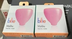 2 Pack Billie Malibu Razor Shaving Magnetic Travel Cases Pink & Orange. Fixed Price $13.20.