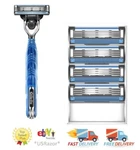 4 Gillette Razor Cartridges Blades Refills Shaver Handle Fit Turbo. Fixed Price $14.99.