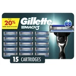 Gillette MACH3 Razor Blades For Men, 3-BLADE Refills, 15 Count. Fixed Price $59.00.