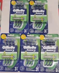 Count Gillette SENSOR3 Sensitive Disposable Razor 15 Blade Total. Fixed Price $25.99.