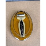Vintage Lady Sunbeam Rascal Electric Razor Cream Floral With Case And Manual. Fixed Price $16.15.