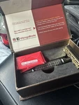Vikings Blade Emperor Meiji Adjustable Double Edge Safety Razor, Black, Case. Fixed Price $31.49.