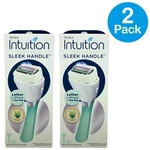 Schick Intuition Sensitive Care Sleek Handle Razor With Organic Aloe 2 Pack Bund. Fixed Price $28.00.