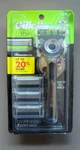 Gillette Labs Razor 5 Blades 4 Cartridges Exfoliating Bar Wall Hanger. Fixed Price $17.76.