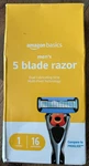 Amazon Basics 5-BLADE Motionsphere Men's Razor With Dual Lubrication. Fixed Price $16.99.