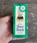 New Van Der Hagen Deluxe Natural Boar Bristle Shave Brush. Fixed Price $14.99.