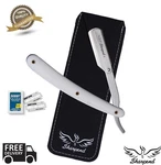 Barber Stainless Steel Straight Edge Cut Throat Salon Shaving Blade Razors. Fixed Price $7.68.