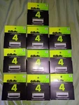 Gillette Labs Razor Blade Refills - 10 Packs Of = 40 Cartridges Total. Fixed Price $134.99.