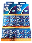 100 Pcs Platinum Coated Double Edge Disposable Razor Blades Barber Kit Set. Fixed Price $15.99.