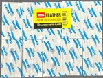 10 Feather New Hi-stainless Platinum Coated Double Edge Razor Blades Japan. Fixed Price $5.79.
