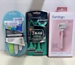 (combo X3) For Men 3-BLADE Sensitive Skin,four Disposable Razors. Fixed Price $33.99.