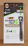 Bic Hybrid Flex 4 Titanium Sensitive Men's Razor + Cartridges New. Fixed Price $14.99.
