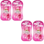 16 Bic Simply Soleil 3-BLADE Lubricating Strip Razor Disposable (total 4 Packs). Fixed Price $12.99.