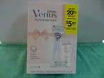 Gillette Venus Women's 1-RAZOR, 2 Cartridges, 1OZ. Skin Smoothing Exfoliant Pro. Fixed Price $14.99.