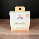 Billie - Dermaplane Blade Refills 3 Count Removes Fuzz & Shapes Brows. Fixed Price $9.10.