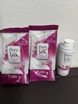 Pure Silk 2 Women's Disposable Razors Packs Blades & Shave Cream Set. Fixed Price $15.99.