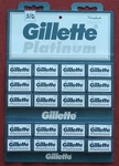 Cuchillas Afeitar Gillette Platinum Doble Filo 100 Pack Made Russia. Fixed Price $29.95.