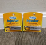 Schick Injector Single Edge Refill Blades Chromium -14 Total -2 Packages. Fixed Price $15.96.