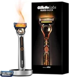 Gillette Labs Heated Razor - Handle/ 2 Blades/ Holder/ Charging Dock Set New. Fixed Price $89.40.