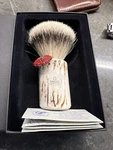 Omega Shave Brush. Fixed Price $185.00.