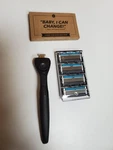 Dollar Shave Club 5 Blade Razor Bundle ** 1 Handle + 4 Cartridges Series. Fixed Price $14.99.
