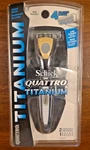 Nos Schick Quattro Titanium 4 Blade Razor Cartridges Edging 2006 Sealed. Fixed Price $19.99.