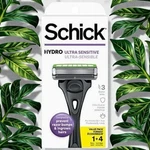 New Schick Hydro Slim Head Sensitive Razor For Men With Skin. Fixed Price $11.99.
