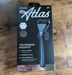 House Of Atlas The Premium Razor Kit, 1 Handle + Hook 2 Refills, Gunmetal. Fixed Price $9.99.