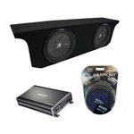 07-18 Jeep Wrangler Jk Unlimited Kicker Compr CWR10 Dual Sub Box CX1200.1 Amp. Fixed Price $569.95.