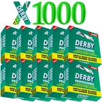 1000 Derby Professional Single Edge Razor Blades. Fixed Price $49.99.