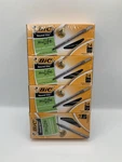 (96) Bic Round Stic Xtra Life Medium Point Ball Pens Black New Sealed. Fixed Price $14.99.