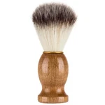 1PACK For Men Brush Beard Tool Badger Hair Shaving Barber Wood Handle. Fixed Price $5.85.