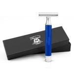 Haryali Double Edge Safety Razor For Women, Sleek Metal Handle, Blue. Fixed Price $39.98.