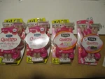 Total 16 Counts Schick Quattro For Women Raspberry Rain Disposable Razor. Fixed Price $39.99.