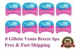 8 Gillette Venus Breeze Spa Razor Blades Refill Cartridges Shaver Women Usa 4. Fixed Price $24.99.