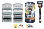 Gillette Fusion Proglide Flexball Razor 8 Blades Refill Cartridge Shaver Handle. Fixed Price $24.99.