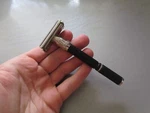 Vtg Rare 1974 Original Gillette 1-9 Super Adjustable Safety Razor U4 U-4. Fixed Price $60.00.