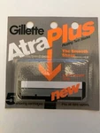 Vintage Gillette Atra Plus Razor Blades Cartridges New From 1985 First Release. Fixed Price $15.99.