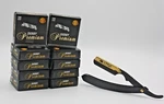 1000 Derby Premium Single Edge Cut Razor Blades+ Black Straight Barber. Fixed Price $47.52.