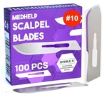 Medhelp Disposable Scalpel Blade #10 Pack Of 100, Size Surgical. Fixed Price $20.82.